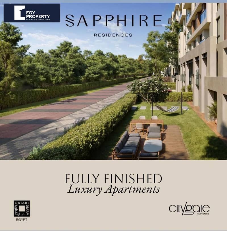 شقه للبيع أرضي تشطيب كامل مباشر الجولف في سيتي جيت القاهرة الجديدة إمتلك الأن! 0