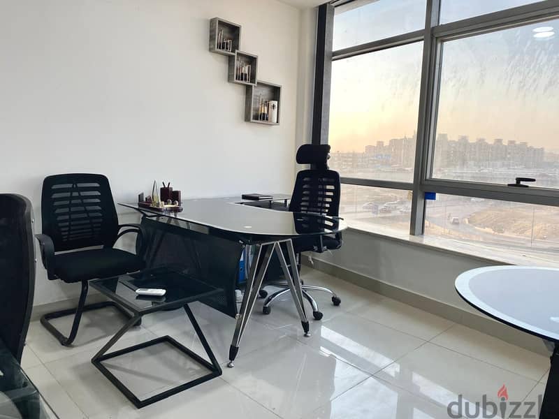 مكتب للإيجار إداري مفروش في زهراء المعادي 0