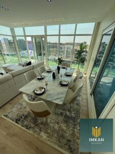 6,500,000 ج.م شقه 100م بروف 115م بالتكيفات والمطبخ جاهزة للمعاينه للبيع بالتقسيط ف التجمع الخامس ب امورادا _ القاهرة Amorada