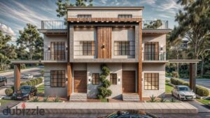 7,950,000 ج.م فرصه اسثماريه في زايد الجديده تمتلك فيلا توين هاوس ٢٧٥م داخل كمبوند جيرونا ٣ مع WB development انت الكسبان
