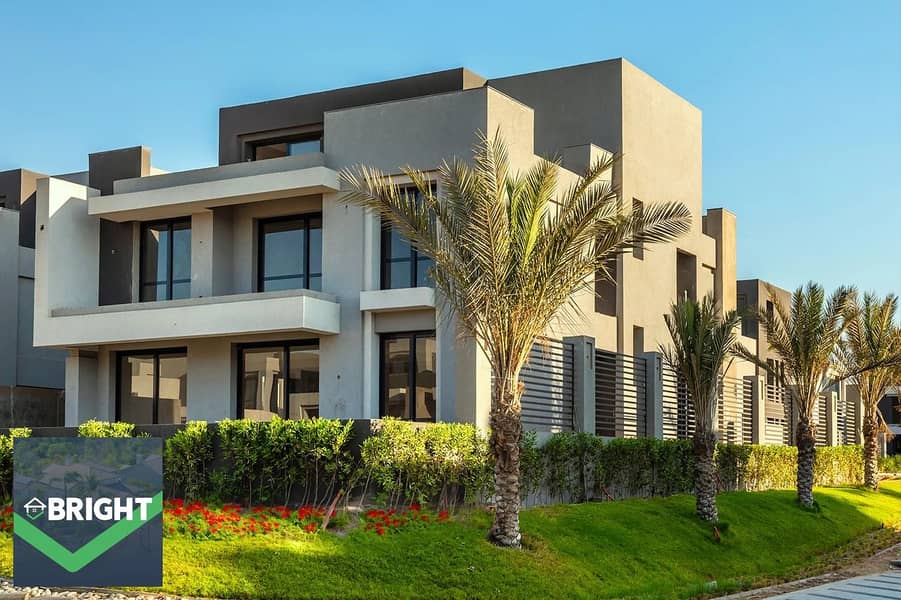 بسعر افتتاحي للمتر احصل ع  فيلا بفيو مباشر ع لاجون - بخصم 25%عالسعر ف الباتيو جايد القاهرة الجديدة فقط ادفع 5% وقسط يصل الي 10سنوات 0