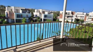 55,000,000 ج.م فيلا توين هاوس علي الجولف مباشره مفروشه بجميع الاجهزه جاهز للاستلام والسكن فورا في مراسي بلانكا اعمار – باقل من سعر السوق