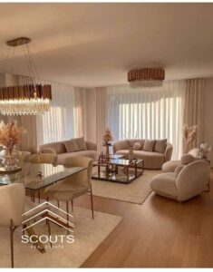 4,500,000 ج.م بأقل سعر شقه للبيع 102م بحرى بأسهل طرق سداد دابل فيو فى كمبوند سراى sarai القاهره الجديده بجوار مدينتى دقايق من التجمع الخامس