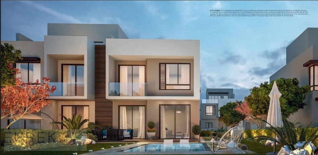 تاون هاوس 214م متشطب بالكامل  في كمبوند البروج 0