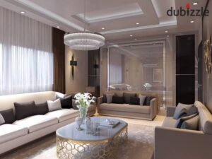 7,875,000 ج.م شقه للبيع 127 متر في قلب أكتوبر في كمبوند ويست فيل على وصلة دهشور بموقع ذهبي وتقسيط لحد 10 سنين