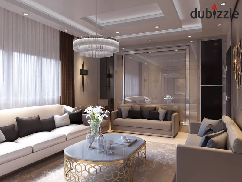 شقه للبيع 127 متر في قلب أكتوبر في كمبوند ويست فيل على وصلة دهشور بموقع ذهبي وتقسيط لحد 10 سنين 0