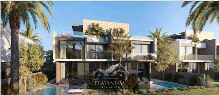 بالتقسيط علي 15 سنة تاون هاوس للبيع في التجمع السادس كمبوند مدن جولف تاون New Cairo Golf Town 0