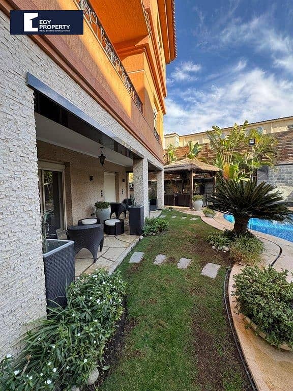 فيلا للبيع متشطبة بالكامل موقع مميز جدا استلام فوري في الرحاب - القاهرة الجديدة  El Rehab - New Cairo 0