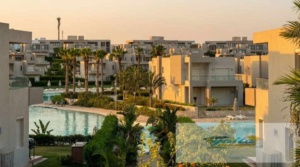 ڤيلا توين هاوس للبيع بحري بالكامل في ازها العين السخنة – ڤيو مفتوح وموقع مميز 0