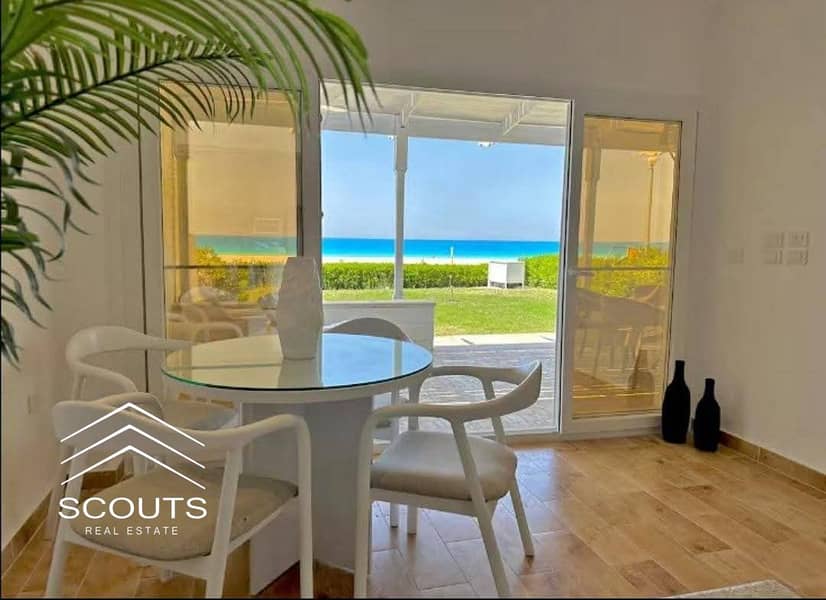 فيو مميز علي البحر ل شاليه فندقي بالفرش والتكييفات والمطبخ في ازهي السخنه azha افضل لوكيشن بحري في العين السخنه كامل المرافق بالقرب من بوهو ولافيستا 0