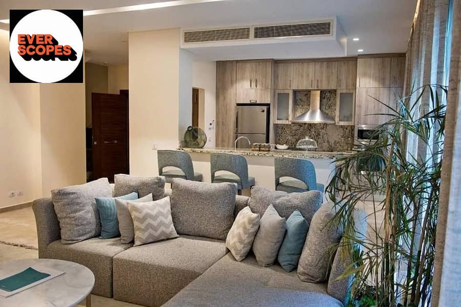 شقة للبيع بالتقسيط على 10سنين بالتجمع السادس بجوار طريق السويس - New Cairo 0