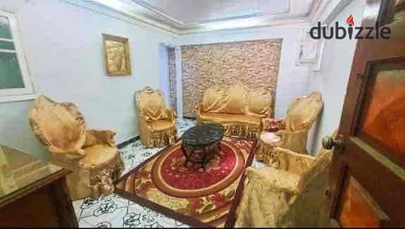 شقة للبيع بميامي مابين عبدالناصر والعيسوي 0