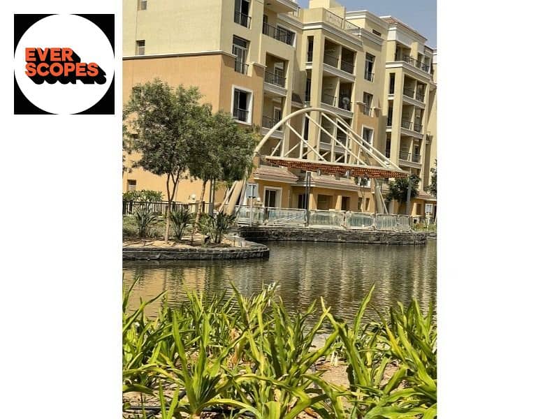 3 غرف شقه  للبيع  ب مقدم 5 % علي 8 سنوات بدون فوائد في كمبوند تاج سيتي 0