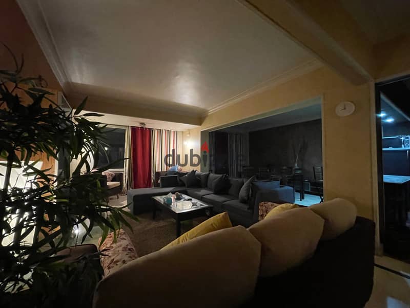 شقة مفروشة للايجار المعادى مكيفة 0