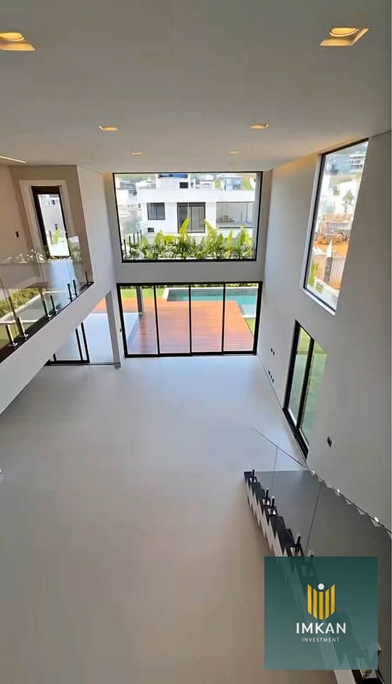 فيلا 7 غرف _ متشطبه للبيع بخصم 40% عالكاش بكمبوند كريسينت واك crescent walk التجمع السادس _ القاهرة كريسنت _ القاهره 0