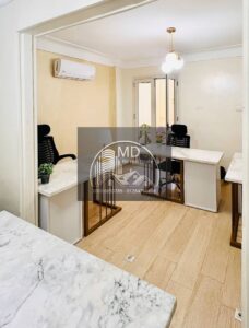 42,500 ج.م مقر ادارى 150م للايجار مفروش في رشدي