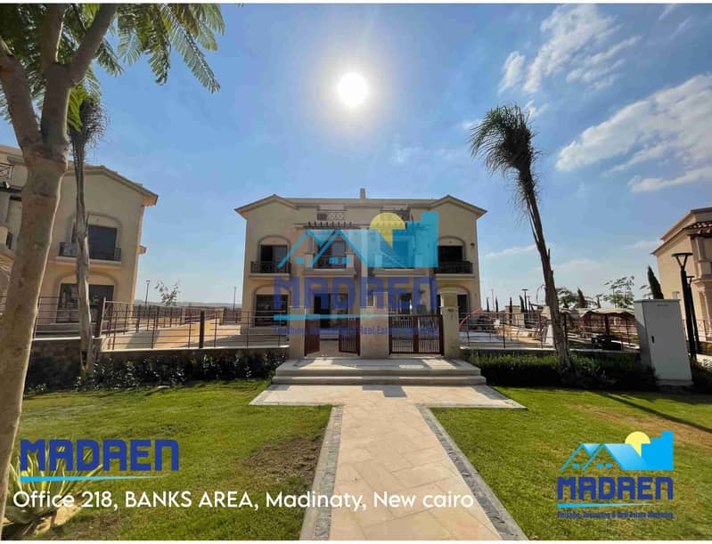 فيلا توين هاوس للبيع – مدينتي | مجموعة 24 (فيلات الفورسيزون)    نموذج E3 0