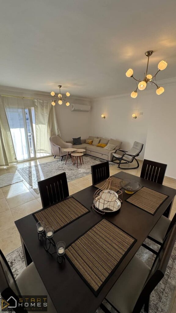 شقة مفروشة للإيجار في مدينتي – B12 تشطيب خاص مساحة 74 متر جاهزة للسكن الفوري 0