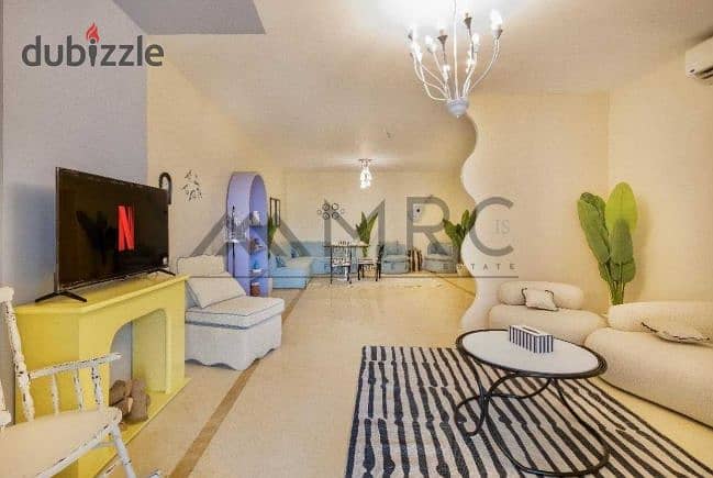 190م للايجار مفروشة بالكامل باحدث فرش و فاميز موقع 0