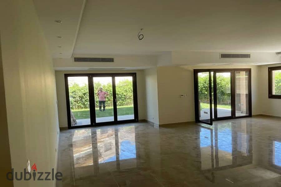 شقه متشطبه بجاردن بفيو مميز في بيراميدز هايتس بجوار نيو جيزه و جولف فيوز وأمام سيتي فيو 0