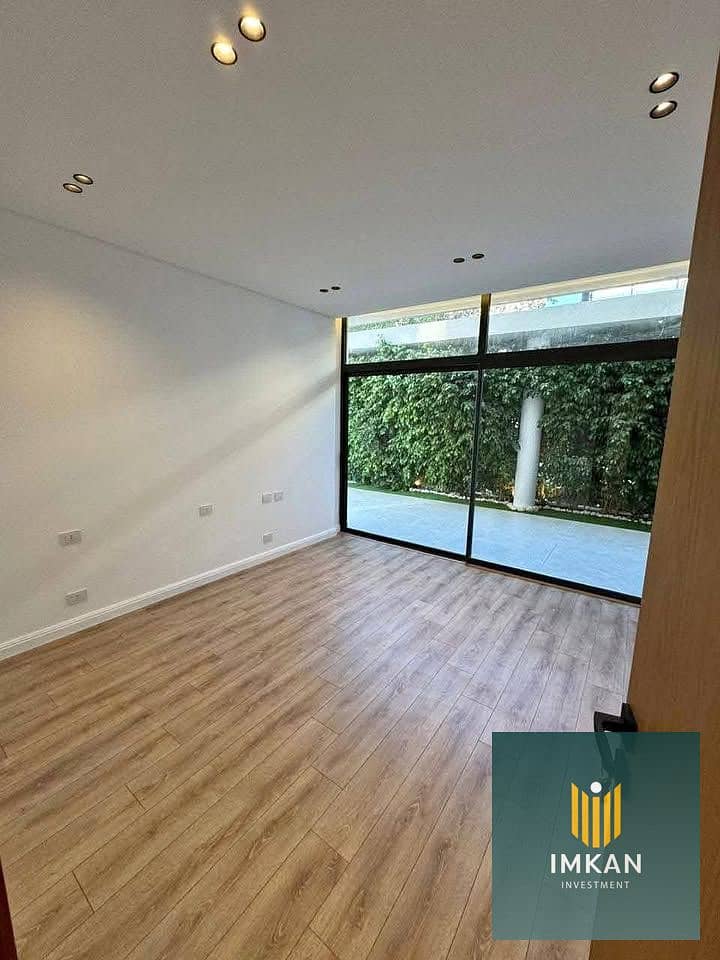 شقه ارضي بجاردن للبيع متشطبه بالكامل استلام فوري في مصر الجديده في حي شيراتون علي بعد دقايق من مطار القاهره الدولي 0