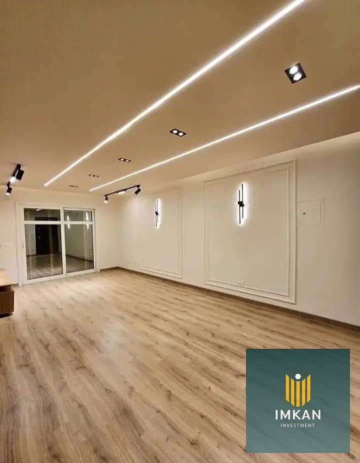 شقة 3غرف للبيع فى القاهرة الجديدة متشطبة بالتقسيط بكمبوند ادريس ايست التجمع الخامس - Address East 0