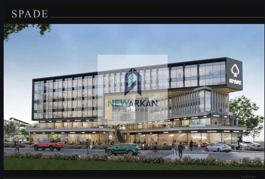 مكتب 71م عالمحور مناسب لاصحاب الاستثمار الاداري او للشركات الكبيره بمقدم 10% واستلام سنه ونص 0