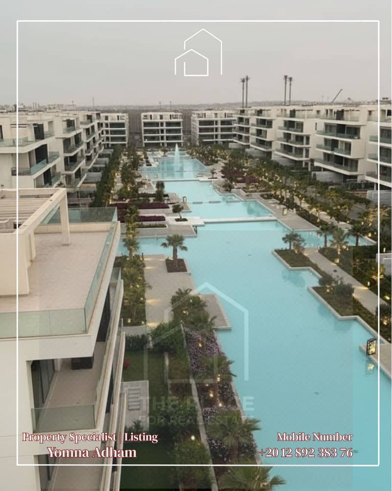 للبيع من المالك مباشرة شقة 127 متر متشطبة استلام في اقرب وقت بكمبوند بيل في belle vie 0