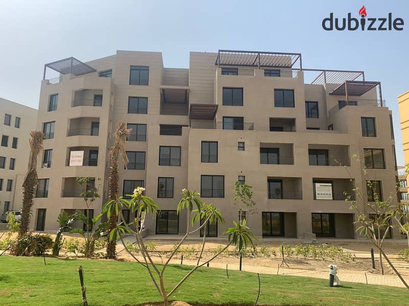 للبيع شقة في او ويست اوراسكوم بالقرب من بادية بالم هيلز و دقائق من كمبوند النسايم و مول مصر 0