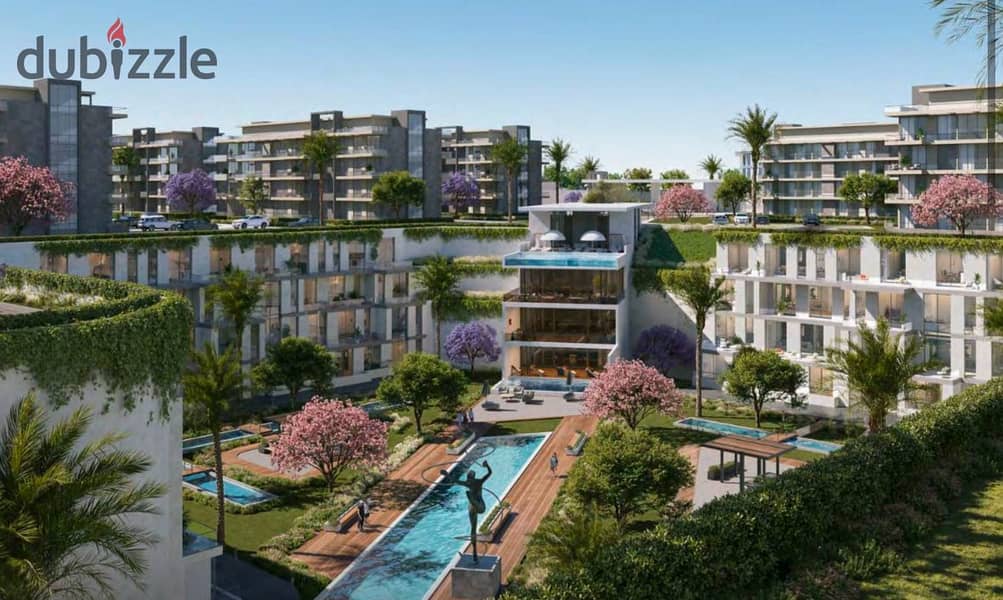 شقه للبيع بالتقسيط برايم لوكيشن في اكتوبر كمبوند كايت بسعر لقطه بجوار اويست 0