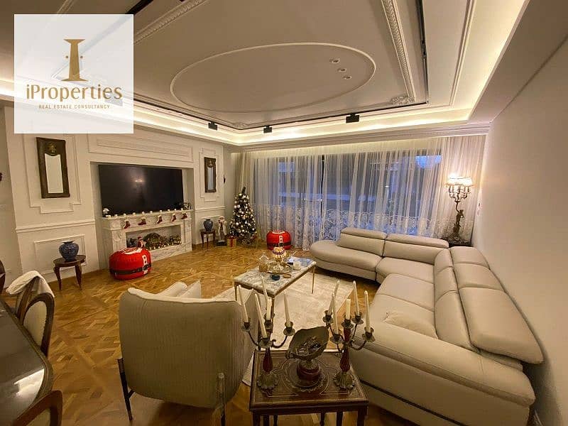 بالفرش و الاجهزه - شقة للبيع في ليك فيو ريزيدنس – التجمع الخام  - بجوار فيليت - القاهره الجديده 0