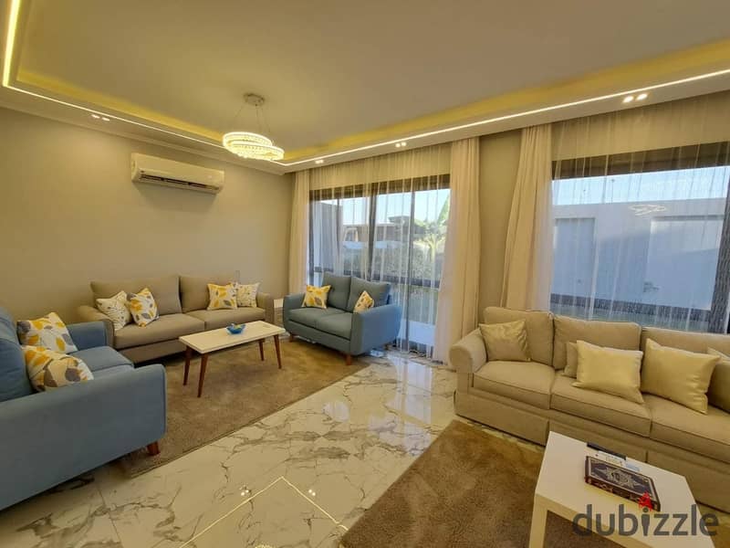 استلم دلوقتي فيلا تاون فوري برايم لوكيشن مساحة واسعة في قلب الشيخ زايد 0