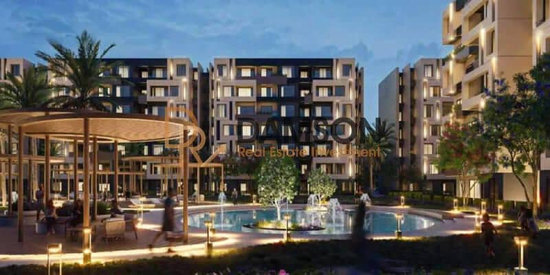 بمقدم 370 الف امتلك شقة تشطيب كامل بالتكيفات في الاندلس 0