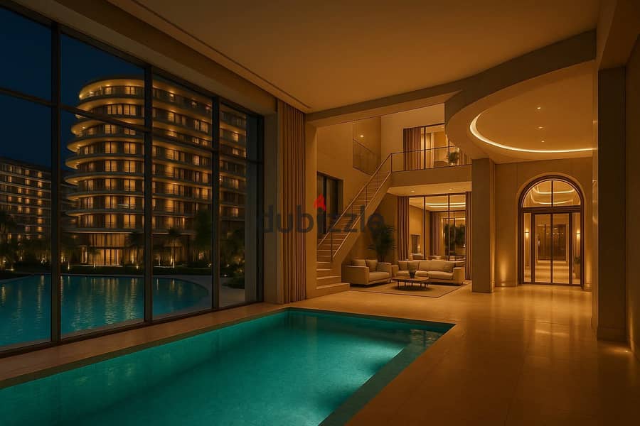 شقة 3غرف باطلالة مباشرة علي لاندسكيب و بحيرات وعلي ربوه عالية من مطور عقاري بسابقة اعمال واقعية فقط بمقدم يبدا من 420 الف وقسط شهري يصل ل 16 الف 0