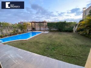 56,748,000 ج.م فيلا فندقية بحمام سباحة خاص مشتطبة بالكامل للبيع في قطامية ديونز – القاهرة الجديدة