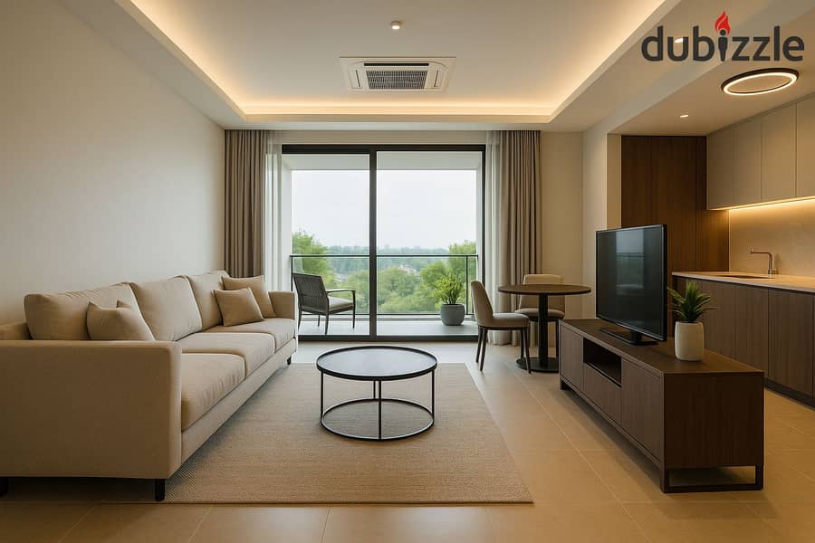 ستوديو للبيع فيو لاند سكيب مع اقوى مطور في المستقبل باقل سعر وبمقدم 500 ألف 0