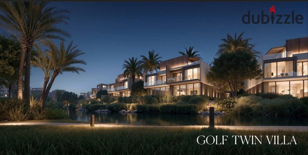 توين هاوس294م للبيع في جولف تاون – التجمع السادس بجوار سعاده بوتيك بمقدم 5% اقساط تصل حتي 15سنه . 0