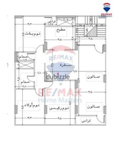 3,720,000 ج.م شقة للبيع بالمنصورة شارع حي الجامعة