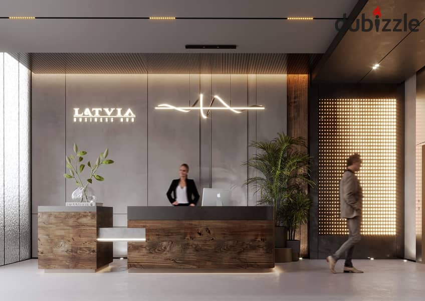 استثمارك الأذكى في العاصمة مكتب متشطب سوبر لوكس للبيع بالتقسيط بعائد سنوي 120 ألف جنيه 0