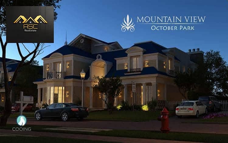 فيلا متشطبة استلام فوري فيو حمام سباحة في ماونتن فيو اكتوبر بارك - MV4- فيو رائع لحمام السباحة   مساحة مباني 230م  مساحة ارض 300م  3 غرف نوم  4 حمام 0