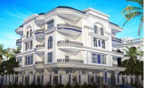 4,634,500 ج.م شقه للبيع برايم لوكيشن في بيت الوطن فيو مميز علي الشارع الرئيسي