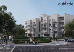 11,625,000 ج.م للبيع شقه 155م تشطيب كامل في كمبوند نايا ويست في نيو زايد دايركت علي الضبعة سور بسور مع اعمار و سودك بمقدم 0% واقساط تصل ل 15 سنوات