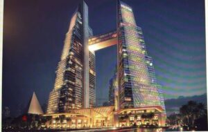 11,875,000 ج.م شقة 95م للبيع فى هيلتون سيفيل سيفن على طريق الفيوم مباشرة فيو الاهرامات بالتقسيط 10% على 10 سنوات