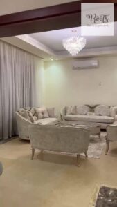 143,000 ج.م للايجار فيلا مفروشة بالتكييفات والاجهزة وحمام سباحه مراكش الشيخ ذايد for rent Fully furnished villa with ACs in Al Marrakesh Compound, Sheikh Zayed