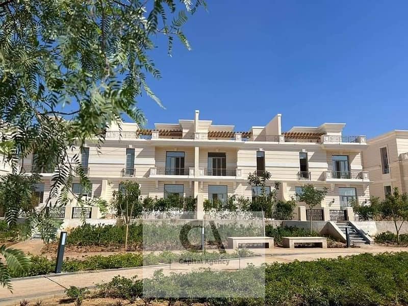 شقه للبيع في قلب العاصمه الاداريه في نيو جاردن سيتي استلام فورى متشطبه بالكامل بسعر الكاش او اقساط حتي 12 سنه Garden city * 0