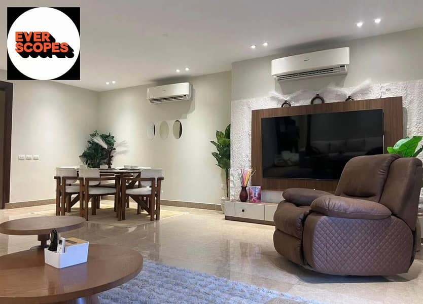 شقه للبيع في التجمع الخامس في كمباوند جاهز فيو جاردن بانوراما 0