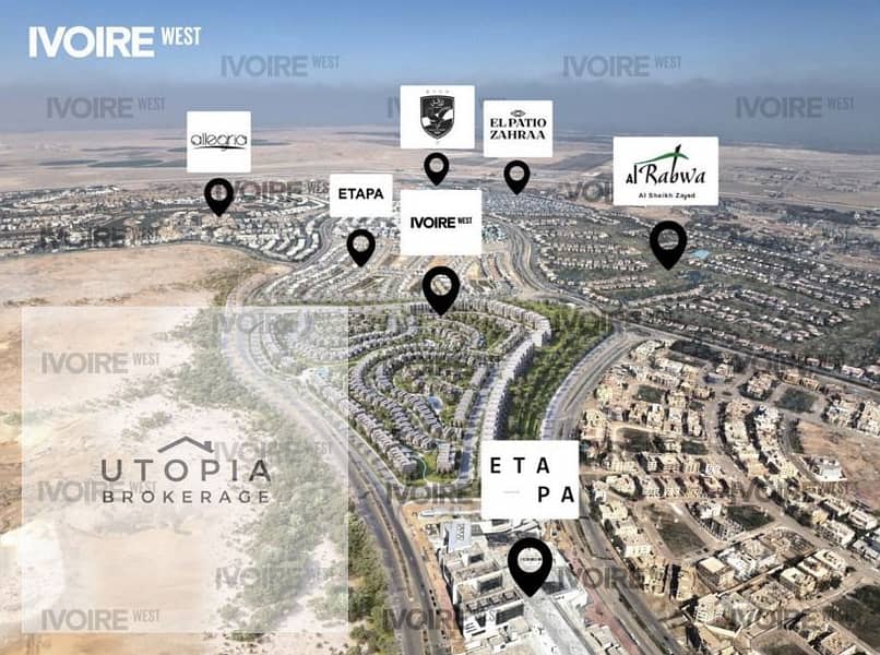 امتلك وحدتك الفاخرة الآن في Ivoire West الشيخ زايد | شقة بموقع استراتيجي أمام الربوة 4 وأنظمة سداد مرنة تبدأ من 5% (٣٦٢٠٠٠) و الباقي علي ١٠ سنوات 0