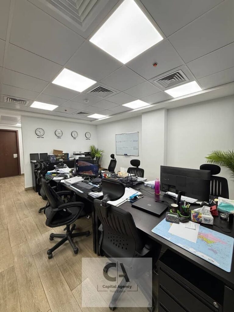 مكتب إداري للايجار 96م متشكب بالكامل في CFC_ التجمع الخامس 0
