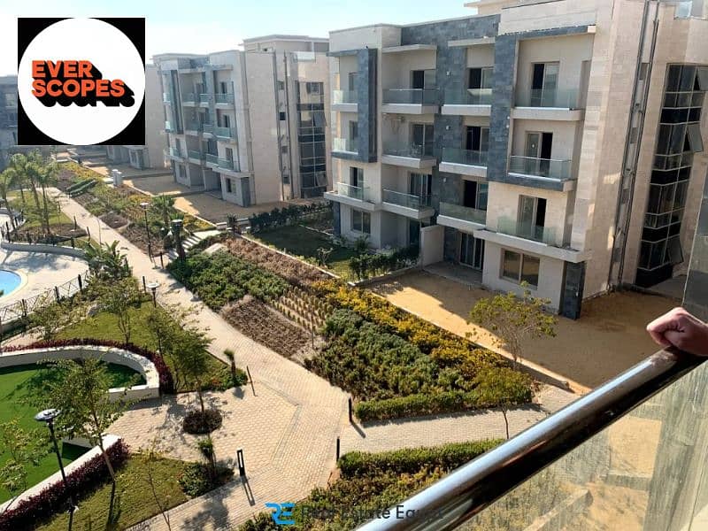 شقة بجاردن للبيع استلام فوري في الجولدن سكوير في كمبوند جاليريا ريزيدنس التجمع الخامس Galleria Residence Compound, new cairo 0
