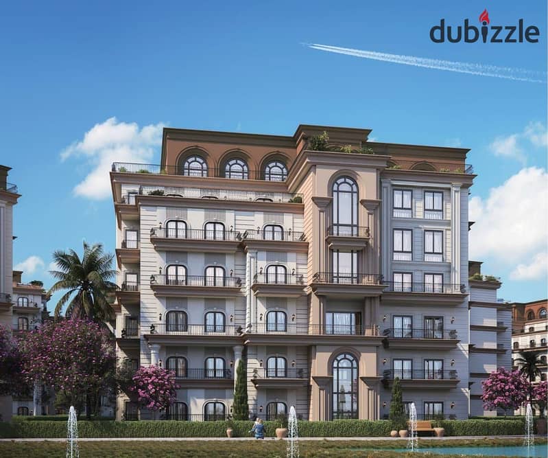 شقه متشطبه  بالكامل للبيع  فى غرب سوميد موقع حيوى بجانب مول العرب 0